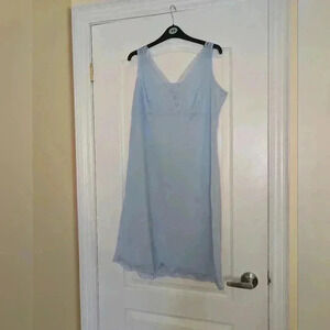 Vintage pale blue  chemise size large